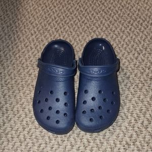 Navy Blue Crocs